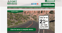 Desktop Screenshot of fortbraggfcu.org